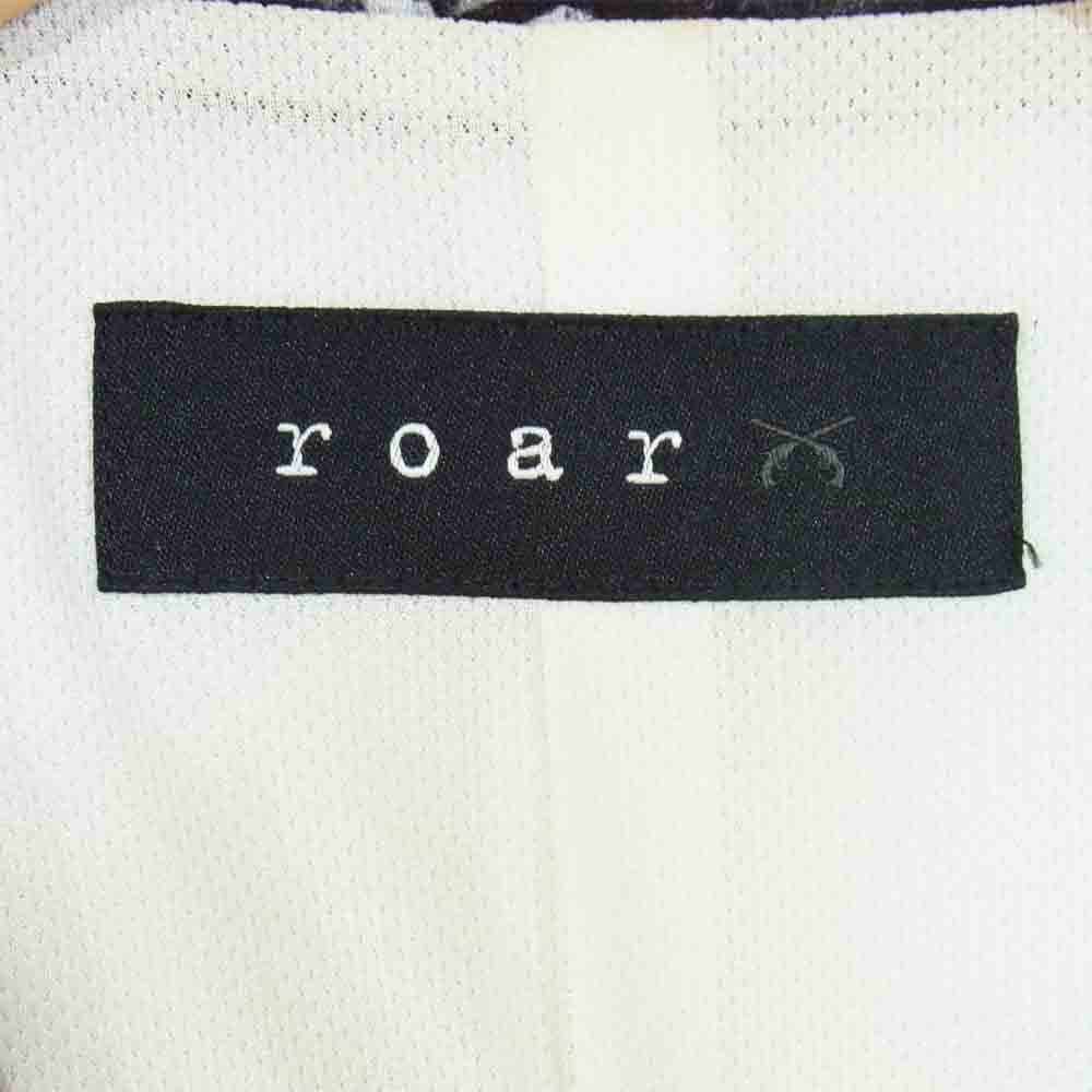 ROAR ロアー ジレ ベスト 総柄 ブラック×ホワイト系 2【中古】