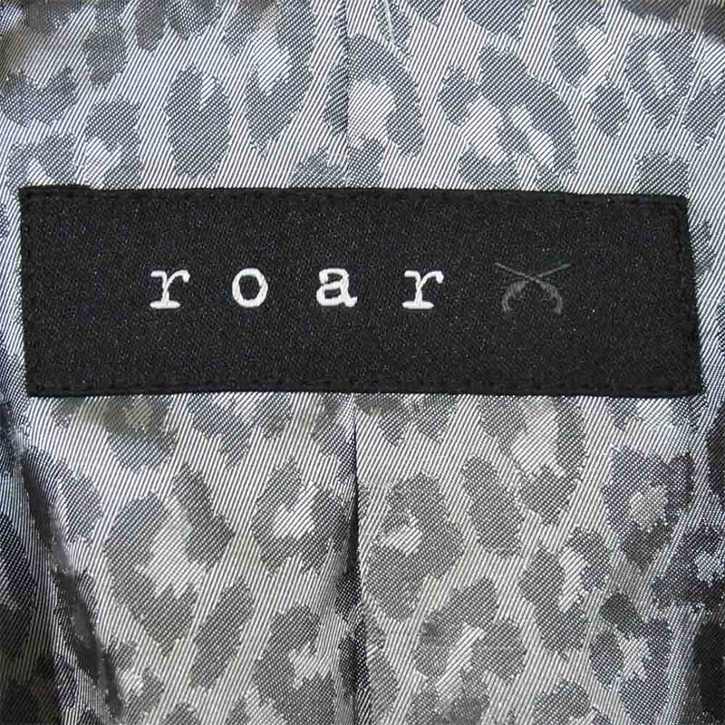 roar ロアー ビンテージ加工 テーラードジャケット 裏地 カモ柄 起毛