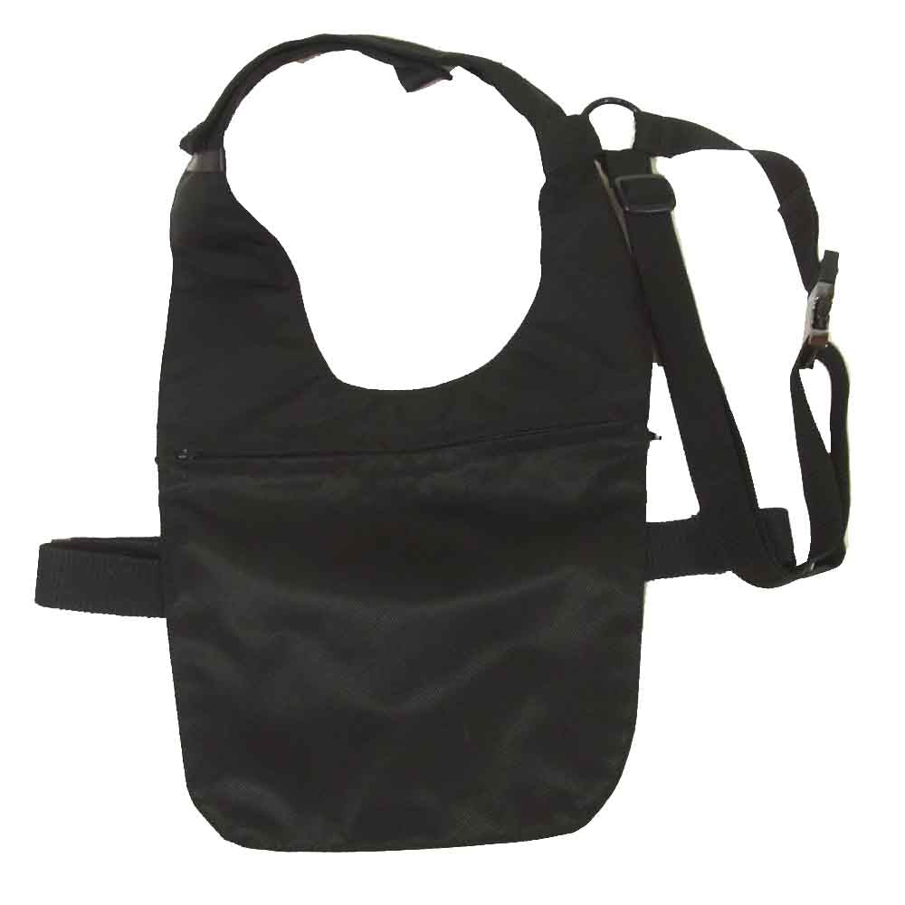 バンザイ MINI BODY BAG ミニ ボディ バッグ ブラック系【美品】【中古】
