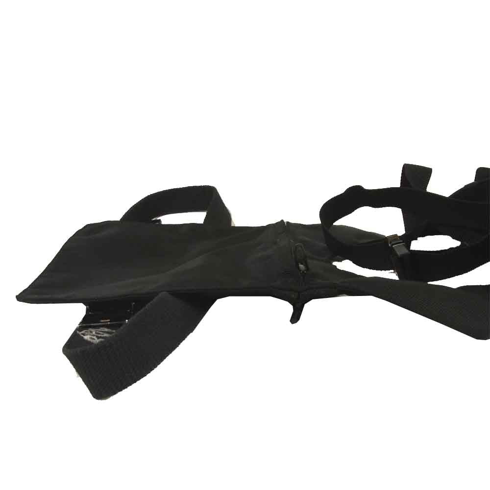 バンザイ MINI BODY BAG ミニ ボディ バッグ ブラック系【美品】【中古】