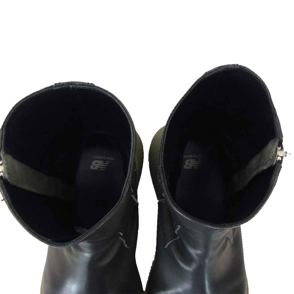 UNDERCOVER アンダーカバー 20AW UCZ4F03 Zip Up Leather Boots ジップアップ レザー ブーツ ブラック系 XL【美品】【中古】