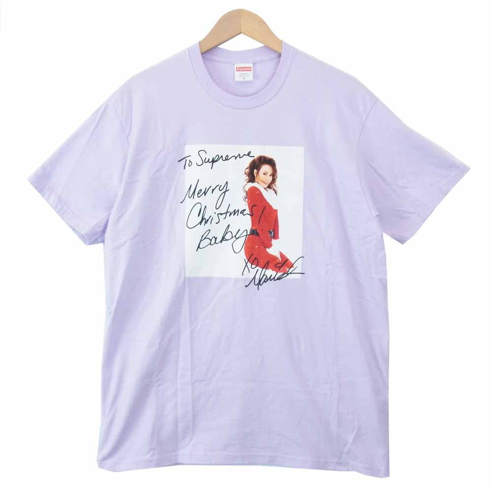 Supreme シュプリーム 20AW Mariah Carey Tee マライア キャリー Tシャツ パープル系 M【美品】【中古】