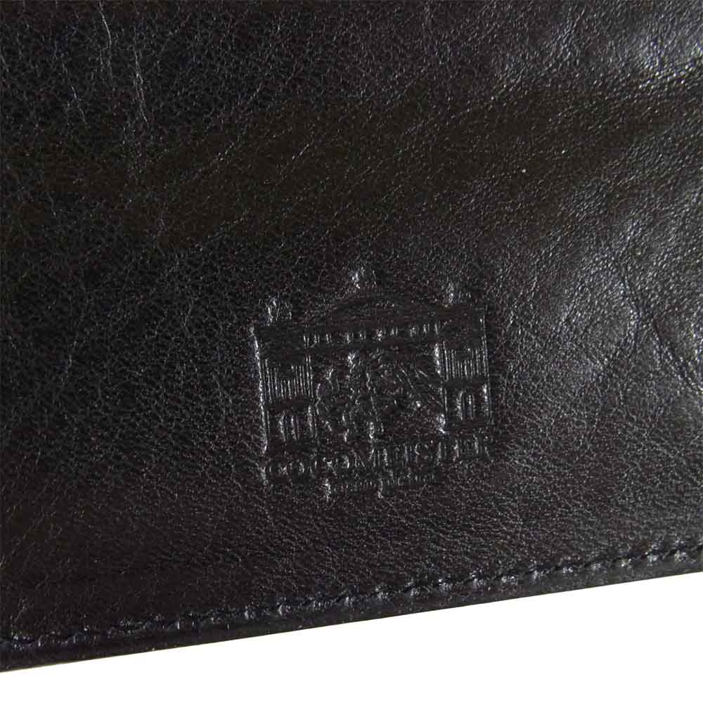 COCOMEISTER ココマイスター Losso Pietra ロッソピエトラ 薄型 長財布 ダークネイビー系【美品】【中古】