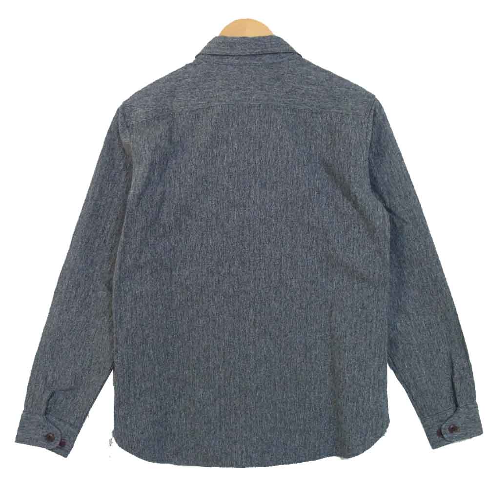 ORGUEIL オルゲイユ OR-004B Refined Work Shirt リファインド ワーク シャツ グレー系 38【美品】【中古】