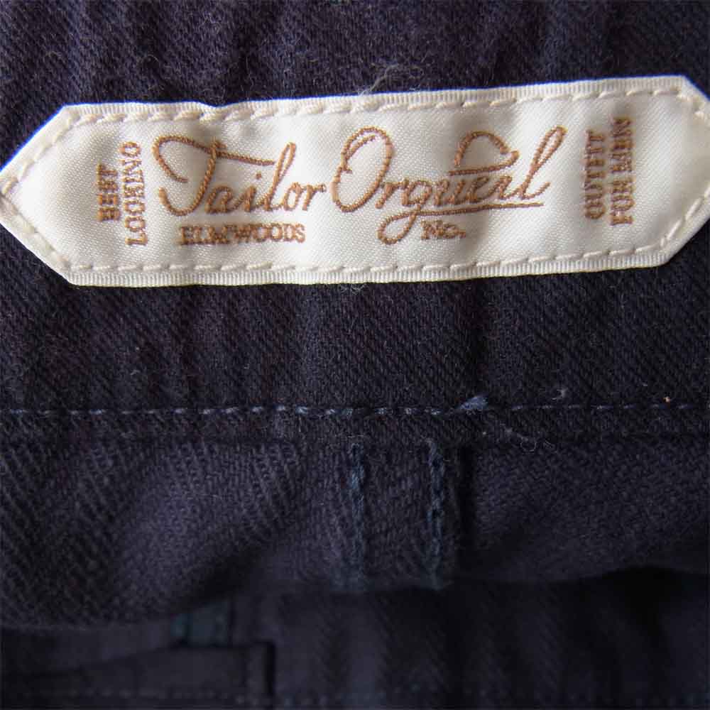 ORGUEIL オルゲイユ OR-1063 Work Pants ヘリンボーン ワークパンツ ネイビー系 29【美品】【中古】