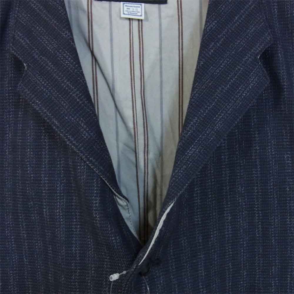 ORGUEIL オルゲイユ OR-4131A French Stripe Gilet フレンチ ストライプ ジレ ベスト ネイビー系 38【美品】【中古】