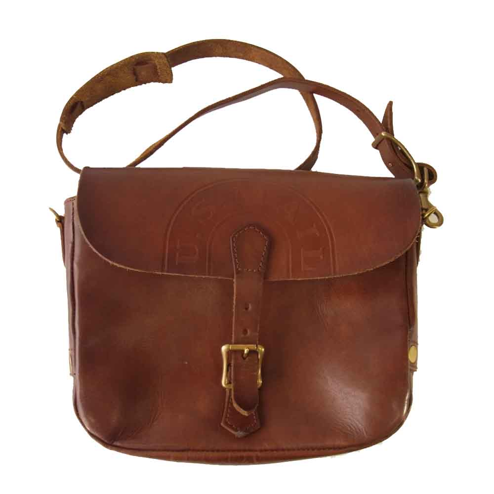 ヴァスコ VS-249L LEATHER POSTMAN レザー ポストマン ショルダーバッグ ブラウン系【中古】