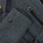 ORGUEIL オルゲイユ OR4001 Mackinaw Jacket マッキーノ ジャケット フロントベルト ウール コート グレー系 38【美品】【中古】