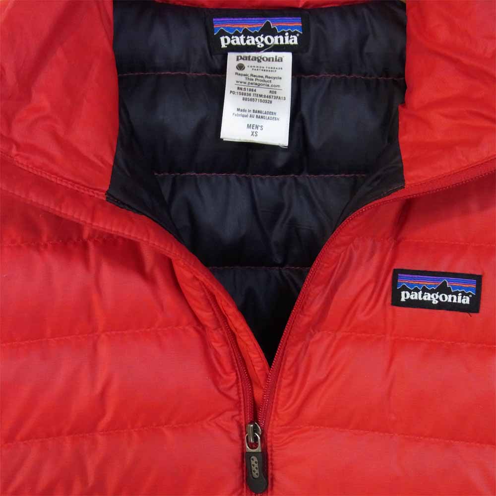 patagonia パタゴニア 13年製 84673 Down Sweater ダウン セーター ジャケット レッド系 XS【中古】