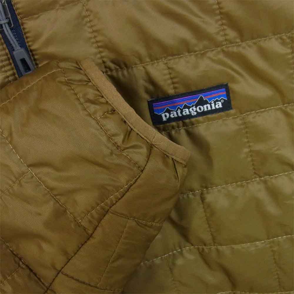 patagonia パタゴニア 20年製 84212 Nano Puff Jacket ナノ パフ ジャケット ブラウン系 S【中古】