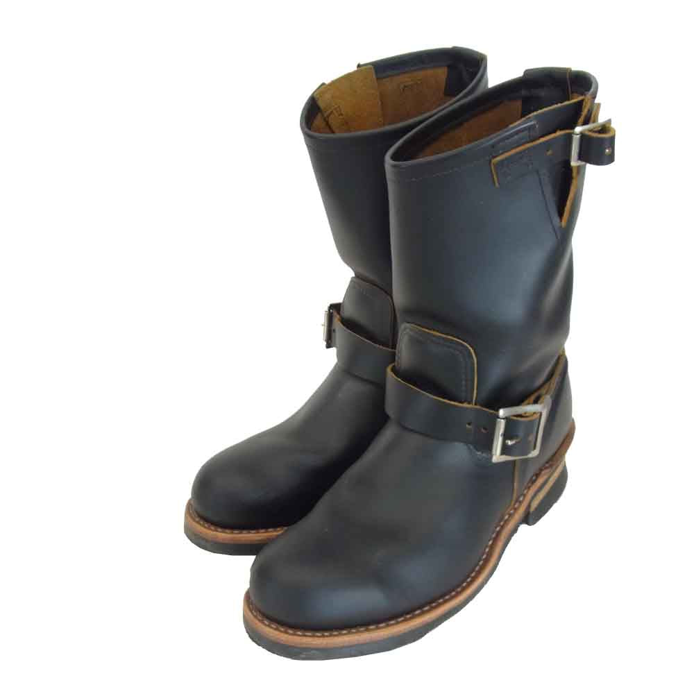 RED WING レッドウィング 9268 茶芯 ブラック クロンダイク BLACK KLONDIKE ブラック系 US 8【美品】【中古】