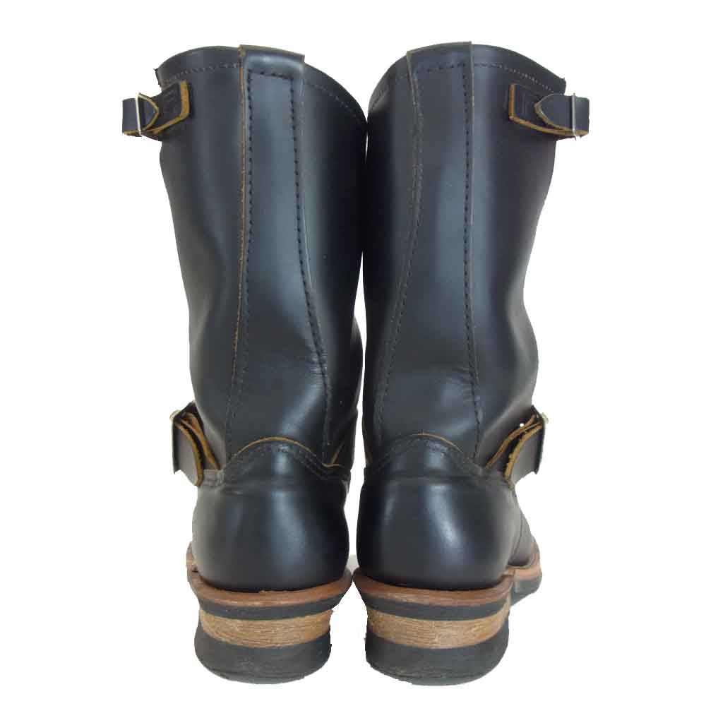 RED WING レッドウィング 9268 茶芯 ブラック クロンダイク BLACK KLONDIKE ブラック系 US 8【美品】【中古】