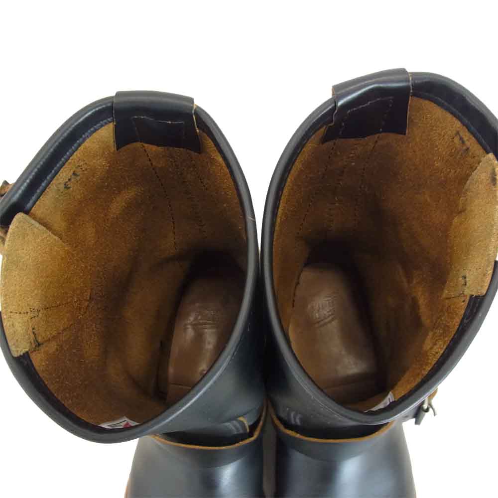 RED WING レッドウィング 9268 茶芯 ブラック クロンダイク BLACK KLONDIKE ブラック系 US 8【美品】【中古】