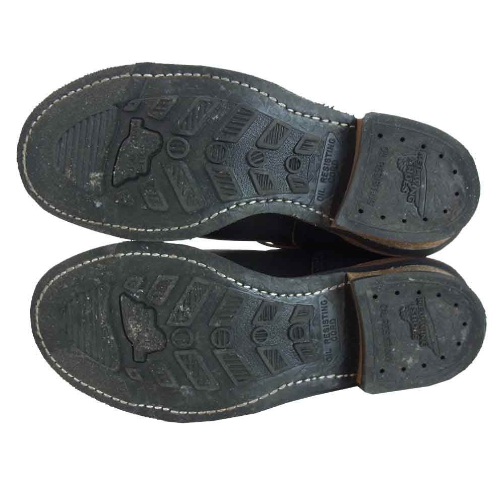 RED WING レッドウィング 9268 茶芯 ブラック クロンダイク BLACK KLONDIKE ブラック系 US 8【美品】【中古】