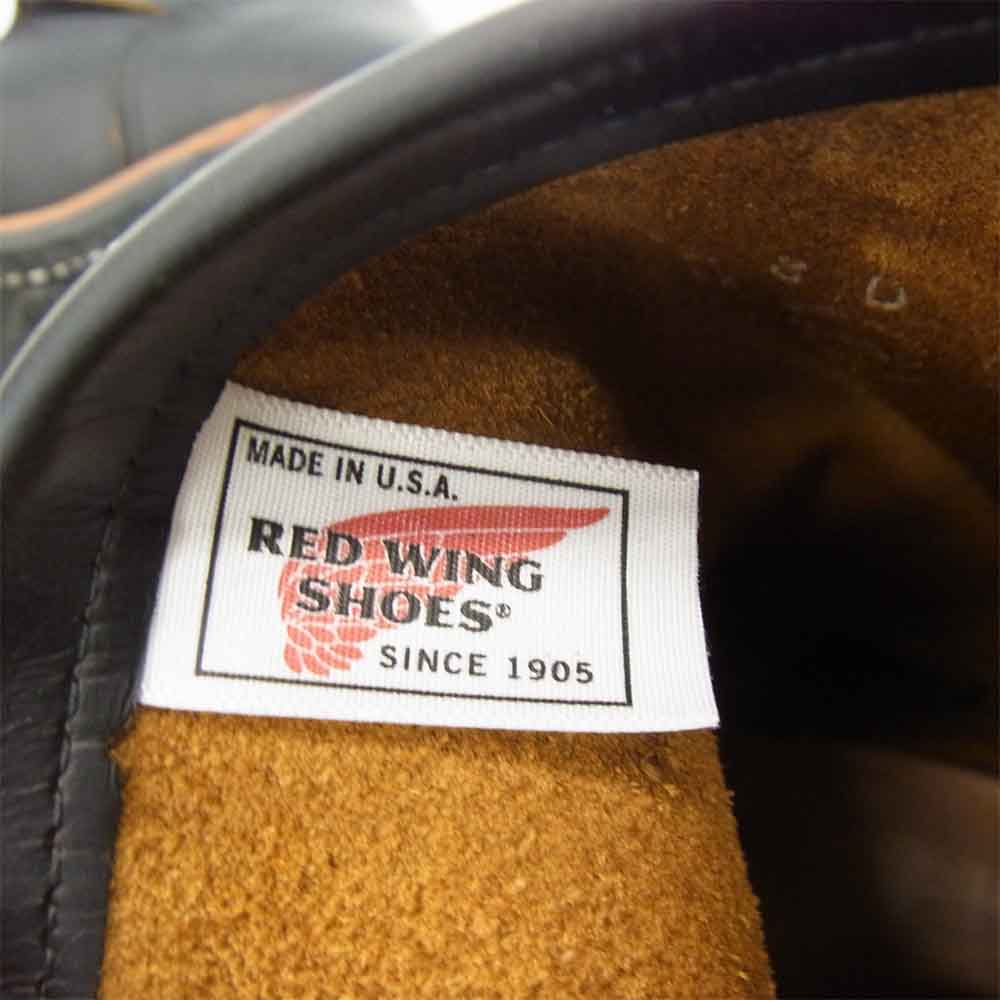 RED WING レッドウィング 9268 茶芯 ブラック クロンダイク BLACK KLONDIKE ブラック系 US 8【美品】【中古】