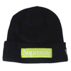 Supreme シュプリーム 17AW New Era ニューエラ Box Logo Beanie ボックスロゴ ビーニー ブラック系【中古】
