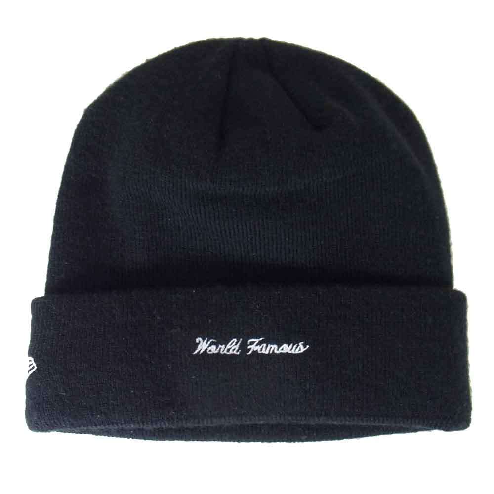 Supreme シュプリーム 17AW New Era ニューエラ Box Logo Beanie ボックスロゴ ビーニー ブラック系【中古】