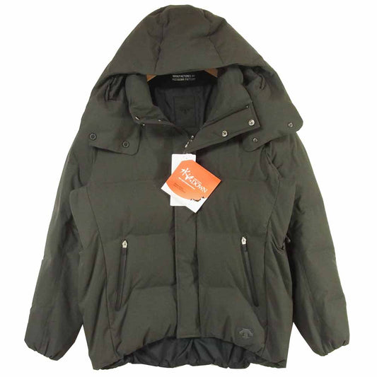 DESCENTE デサント DOR-G9569W ALLTERRAIN オルテライン 水沢ダウン BIG ショートジャケット グレー系 M【中古】