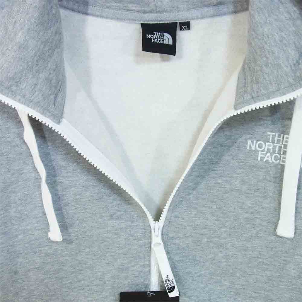 THE NORTH FACE ノースフェイス NT11930 Rearview FullZip Hoodie リアビュー フルジップ フーディ グレー系 XL【新古品】【未使用】【中古】
