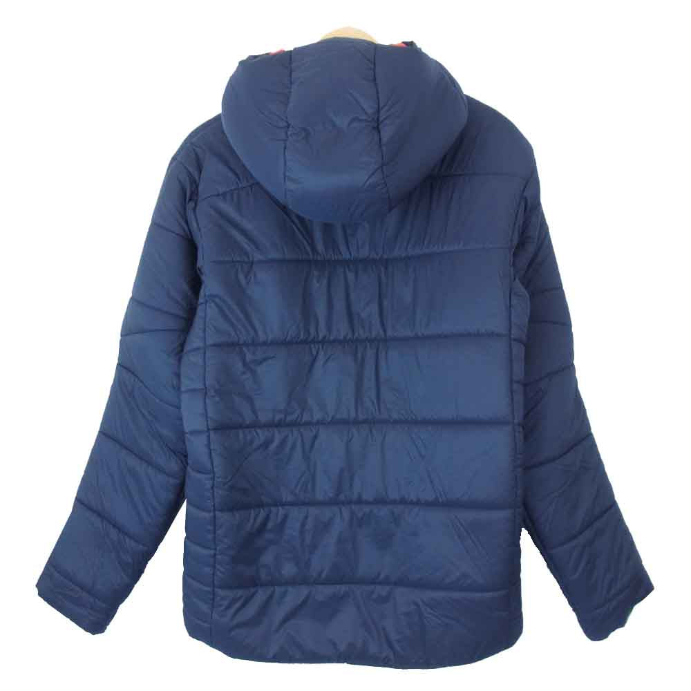patagonia パタゴニア 84390 Hyper Puff Hoody ハイパーパフフーディ 中綿 ナイロンパーカー ジャケット ダークネイビー系 オレンジ系 S【美品】【中古】