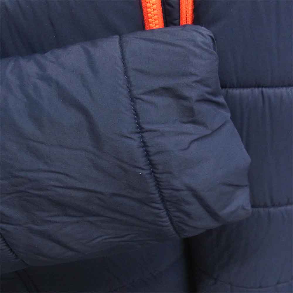 patagonia パタゴニア 84390 Hyper Puff Hoody ハイパーパフフーディ 中綿 ナイロンパーカー ジャケット ダークネイビー系 オレンジ系 S【美品】【中古】
