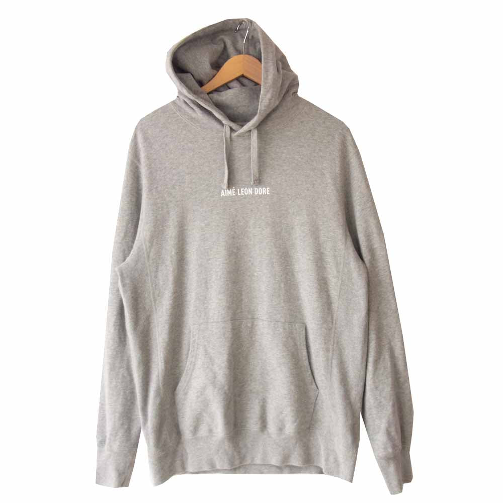エイメレオンドレ Logo Hoodie ロゴ フーディー グレー系 L【中古】
