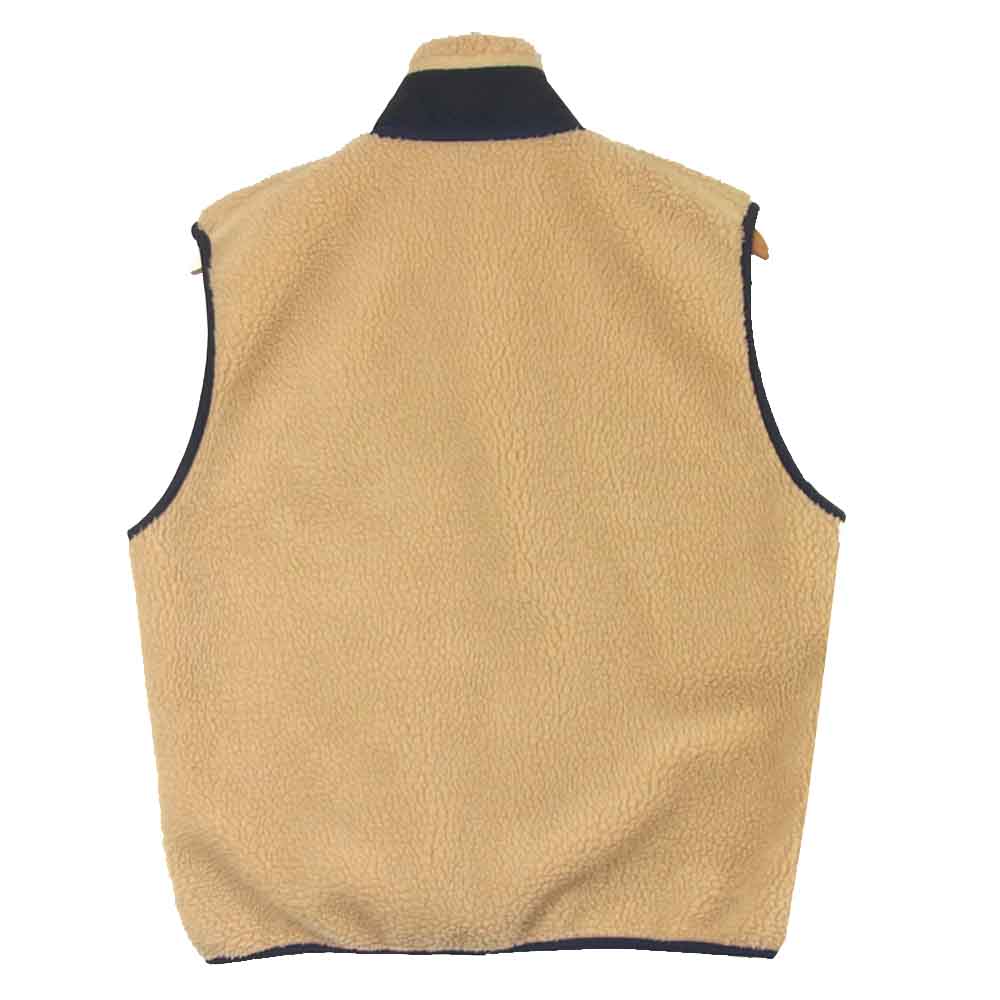 patagonia パタゴニア 23044 CLASSIC RETRO X クラシックレトロ フリース ベスト ベージュ系 M【中古】