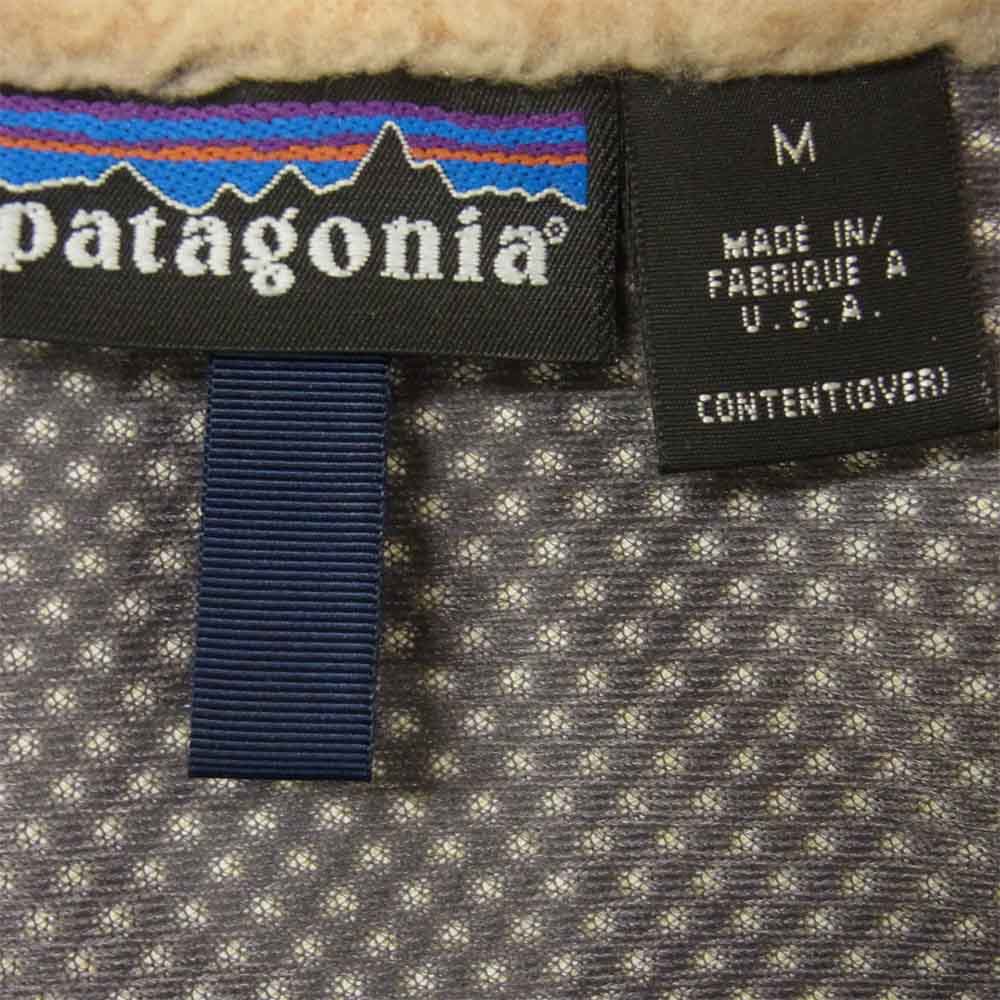 patagonia パタゴニア 23044 CLASSIC RETRO X クラシックレトロ フリース ベスト ベージュ系 M【中古】