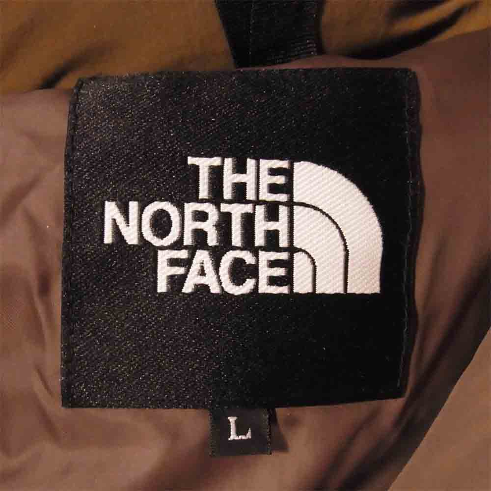 THE NORTH FACE ノースフェイス ND91847 CAMP SIERRA SHORT キャンプシエラ ダウン ジャケット カーキ系 L【美品】【中古】