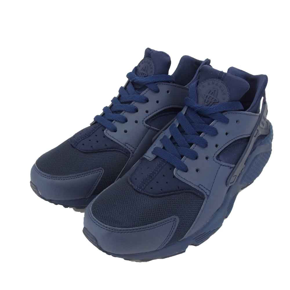 NIKE ナイキ 318429-440 AIR HUARACHE エアハラチ ネイビー ネイビー系 28.5cm【美品】【中古】