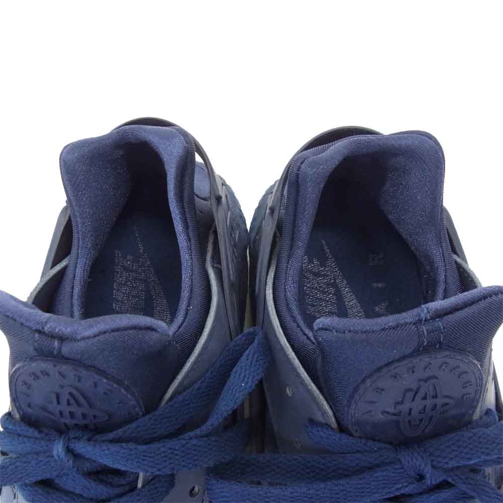 NIKE ナイキ 318429-440 AIR HUARACHE エアハラチ ネイビー ネイビー系 28.5cm【美品】【中古】