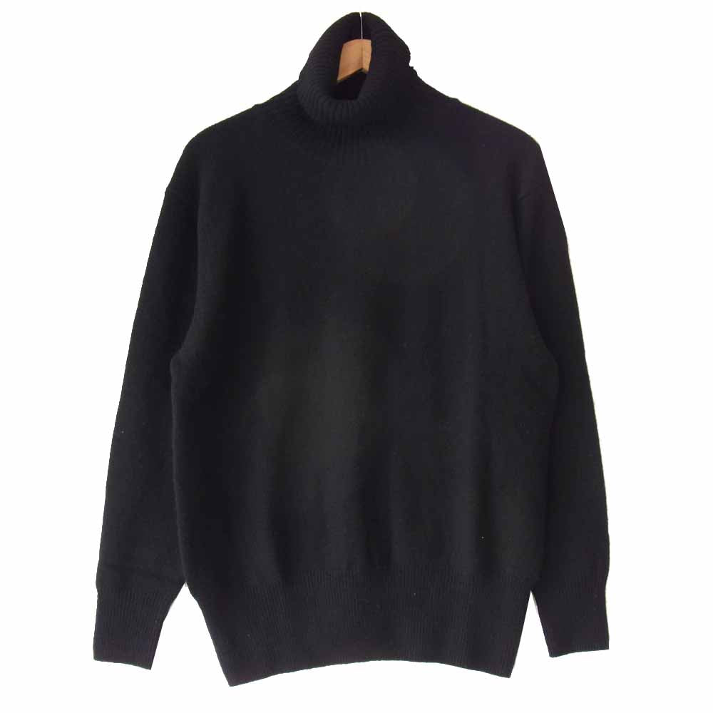SOPHNET. ソフネット タートルネック ニット セーター ブラック系 M【中古】