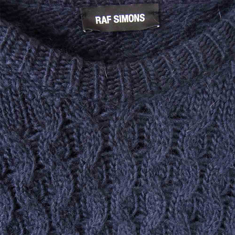 Raf Simons 19aw knit ニット　ネイビー