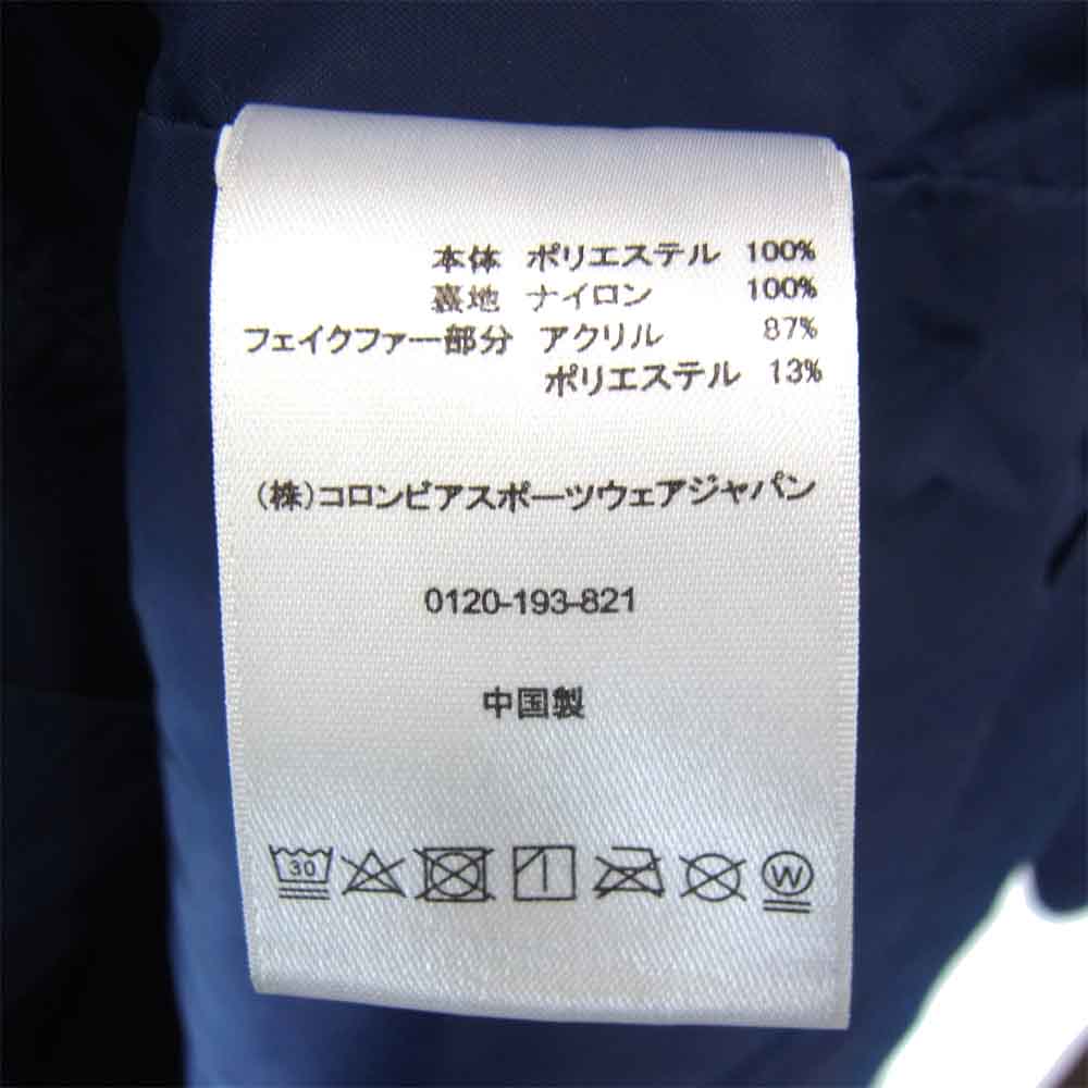 Columbia コロンビア PL7141 オムニ ヒート コート ブルー系 L【中古】