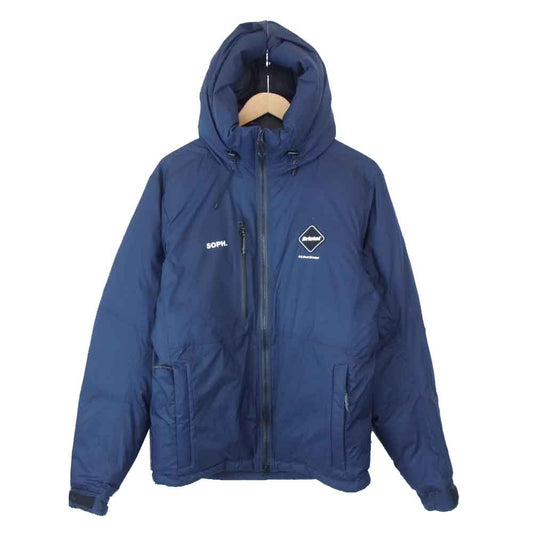 F.C.R.B. エフシーアールビー FCRB-202038 TOUR DOWN PARKA ツアー ダウン パーカー ネイビー系 M【美品】【中古】