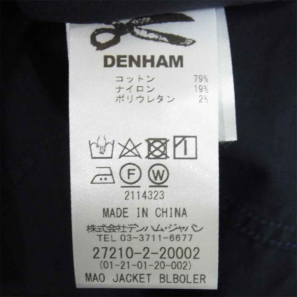 デンハム 27210-2-20002 MAO JACKET BLBOLER マオ ジャケット ブレザー