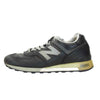 NEW BALANCE ニューバランス M576BKJ USA製 レザー スニーカー ブラック系 27.5cm【中古】
