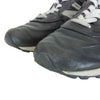 NEW BALANCE ニューバランス M576BKJ USA製 レザー スニーカー ブラック系 27.5cm【中古】