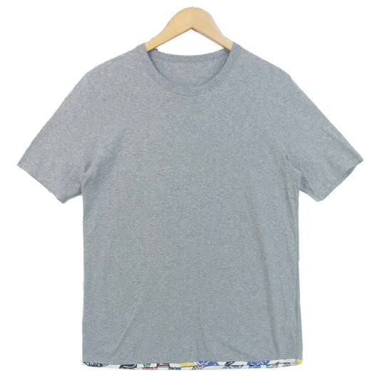 VISVIM ビズビム 0119105009001 SUBLIG TEE クルーネック 半袖 Tシャツ 裾総柄 グレー系 3【中古】