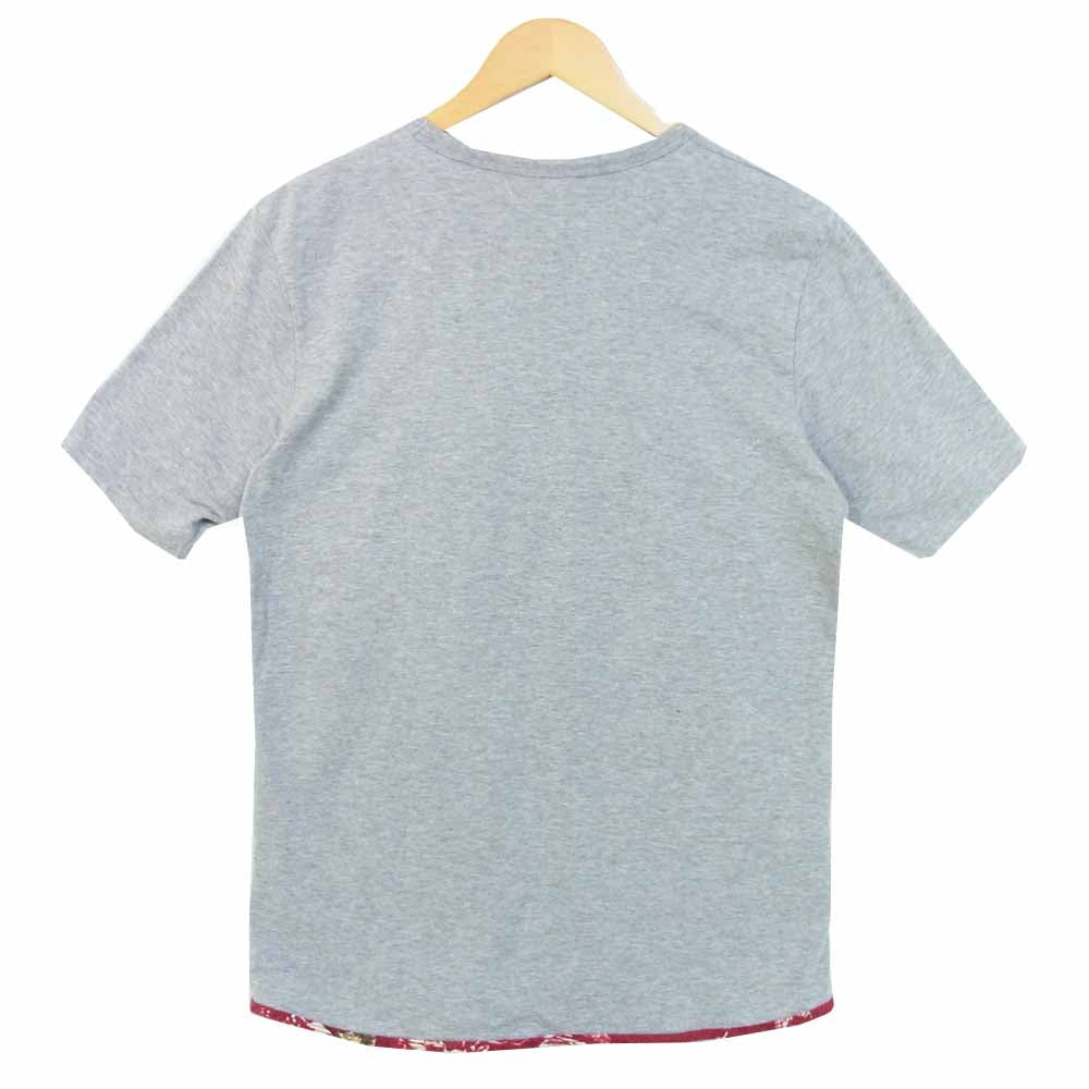 VISVIM ビズビム 0116205009001 SUBLIG TEE クルーネック 半袖 Tシャツ 裾赤 グレー系 3【中古】