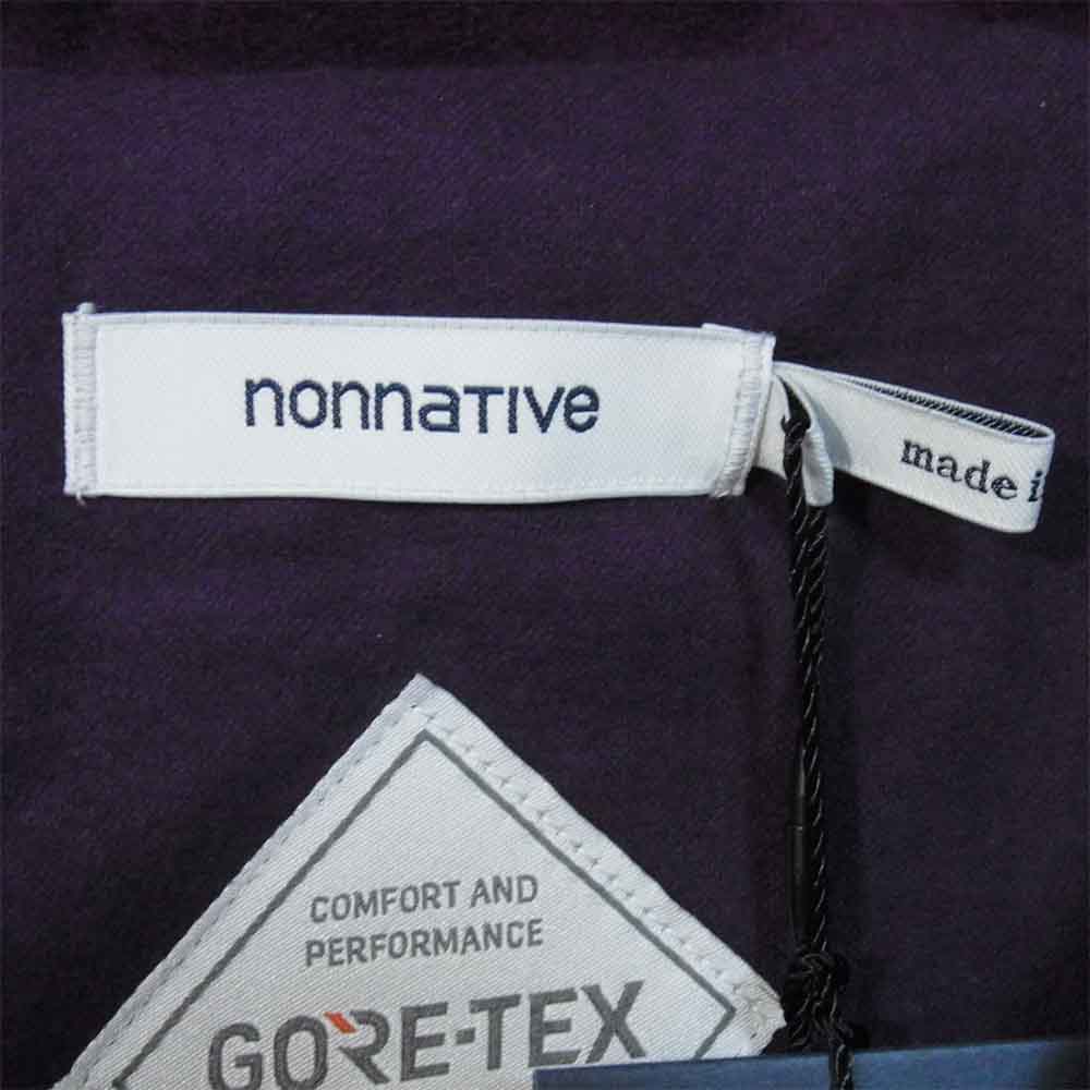 nonnative ノンネイティブ NN-JU3604 CARPENTER DUFFLE COAT LAMB WOOL MELTON WITH GORE-TEX INFINIUM ゴアテックス ウール コート ボルドー 2【新古品】【未使用】【中古】
