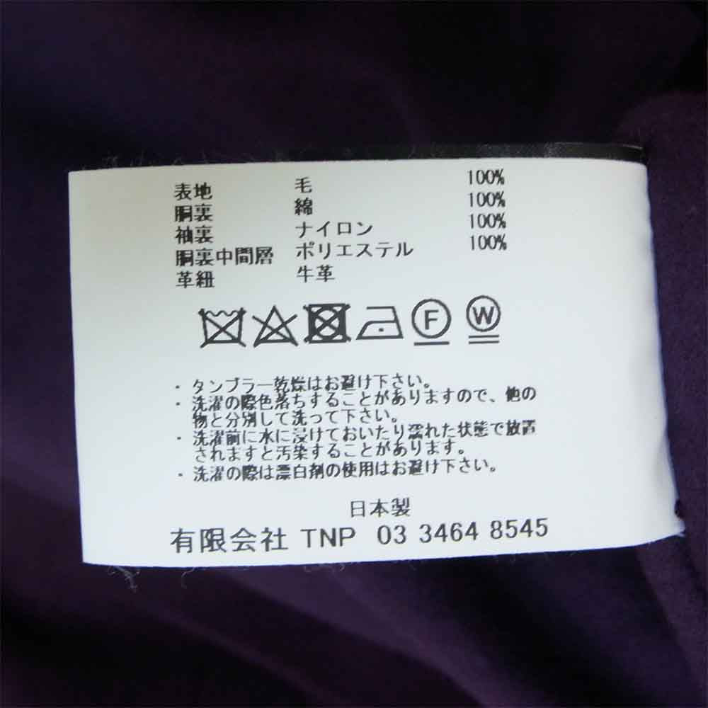 nonnative ノンネイティブ NN-JU3604 CARPENTER DUFFLE COAT LAMB WOOL MELTON WITH GORE-TEX INFINIUM ゴアテックス ウール コート ボルドー 2【新古品】【未使用】【中古】