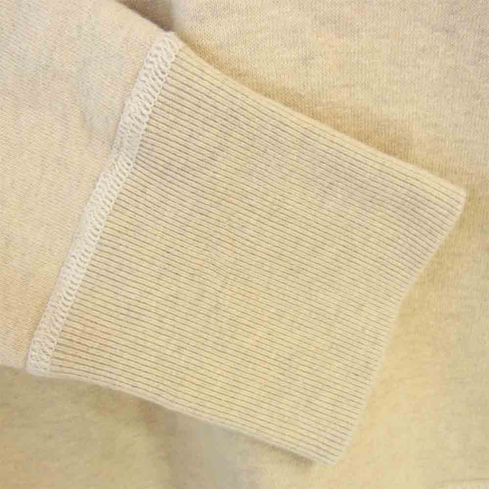 TOY'S McCOY トイズマッコイ 裏起毛 クルーネック プリント スウェット ベージュ系 38【中古】