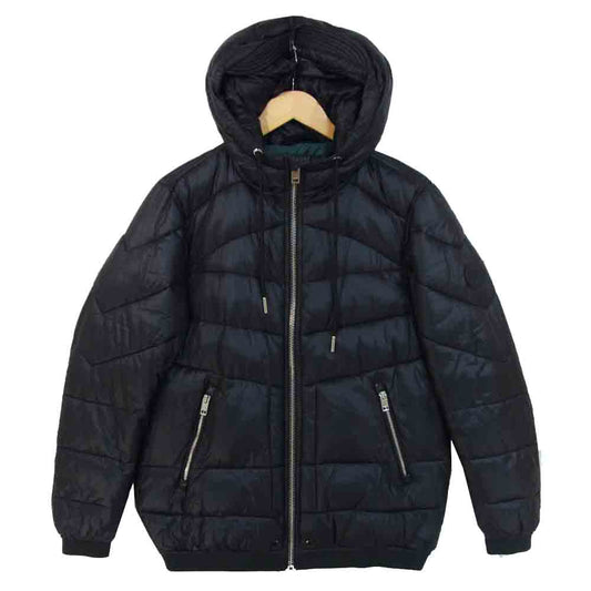 DIESEL ディーゼル 00E8F203 国内正規品 W-GARRETT ナイロン シンサレート ジャケット ブラック系 XS【美品】【中古】