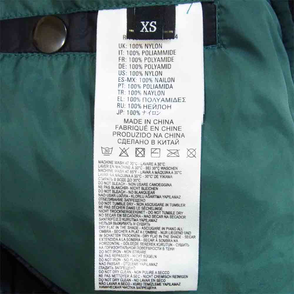 DIESEL ディーゼル 00E8F203 国内正規品 W-GARRETT ナイロン シンサレート ジャケット ブラック系 XS【美品】【中古】