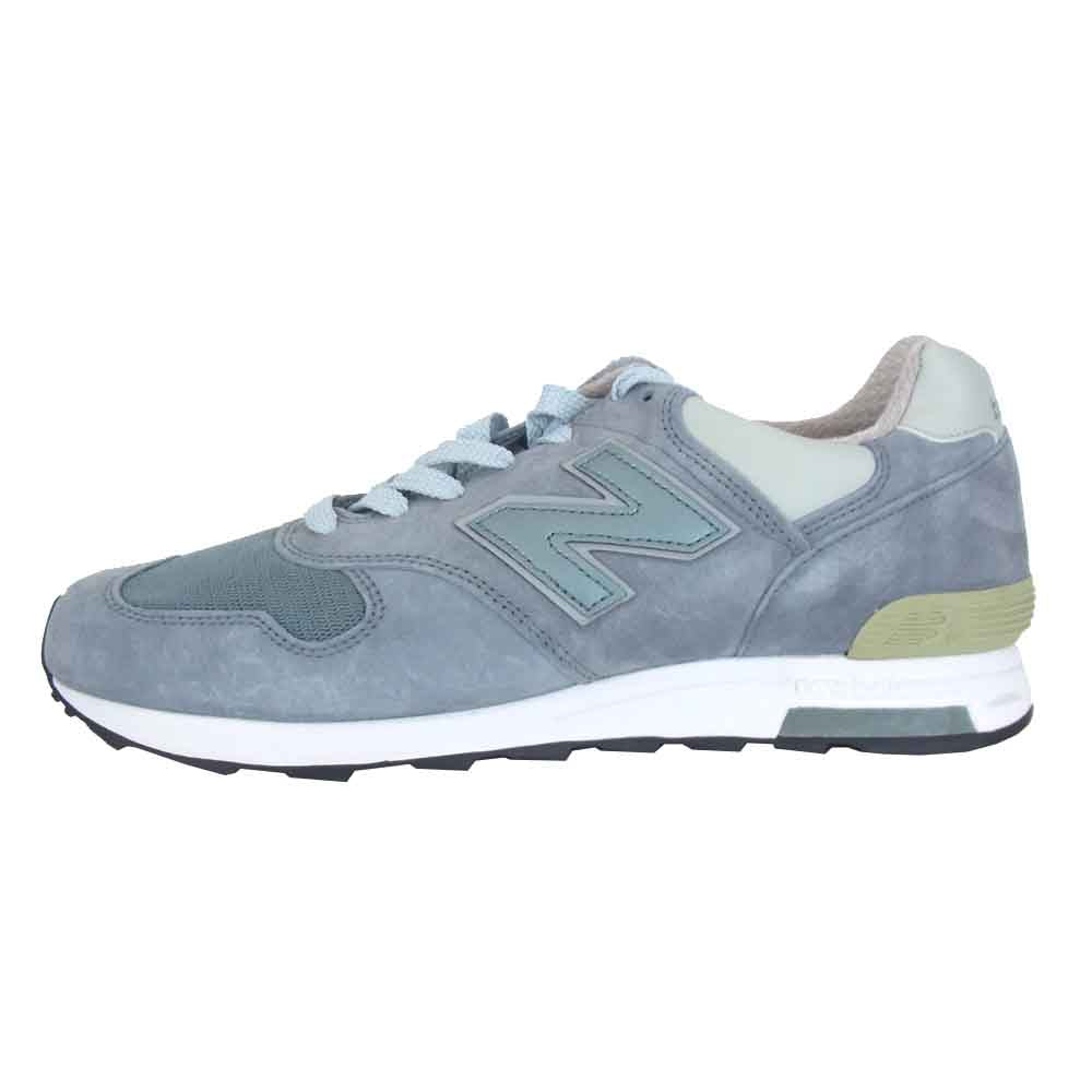 NEW BALANCE ニューバランス M1400SB USA製 スエード スニーカー STEEL BLUE グレー系 29cm【新古品】【未使用】【中古】