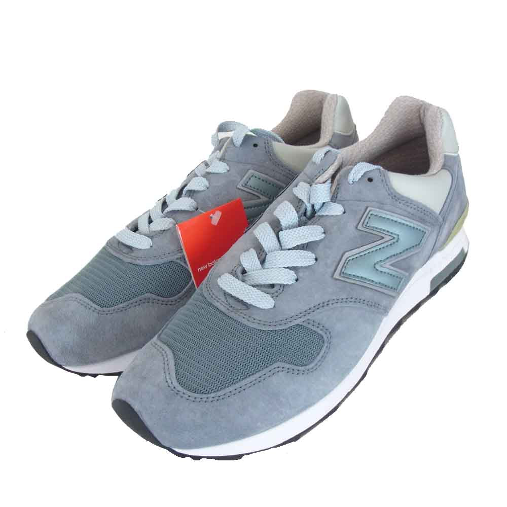 NEW BALANCE ニューバランス M1400SB USA製 スエード スニーカー STEEL BLUE グレー系 29cm【新古品】【未使用】【中古】