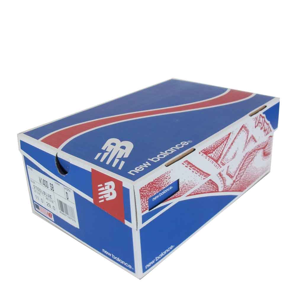 NEW BALANCE ニューバランス M1400SB USA製 スエード スニーカー STEEL BLUE グレー系 29cm【新古品】【未使用】【中古】