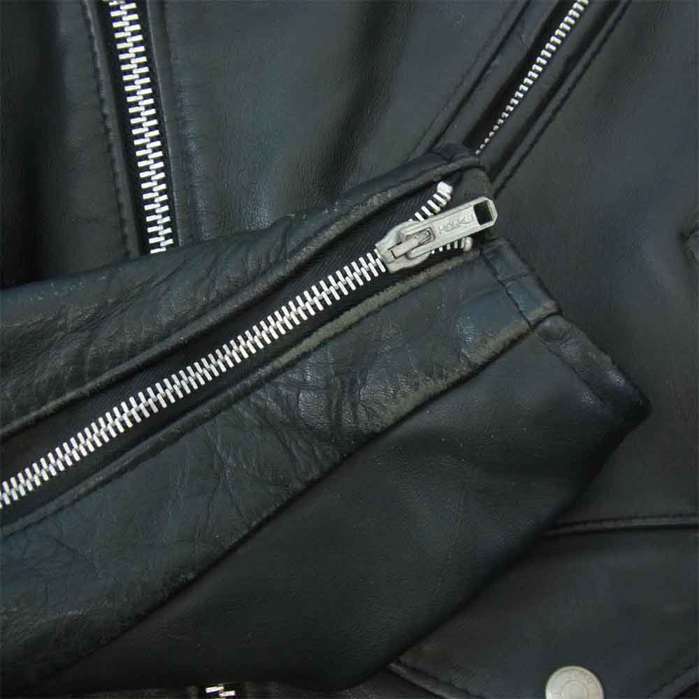 Schott Perfecto ダブルライダースジャケット 36 schott ショット PERFECTO ダブル ライダース ジャケット ブラック系