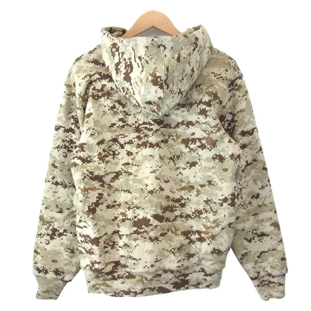 Supreme シュプリーム 17AW Arc Logo Thermal Zip Up Hooded Sweatshirt アーチロゴ ジップパーカー フーディー スウェット マルチカラー系 M【中古】